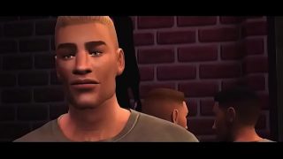 SIMS 4 – College Twink Getting Plowed by Straight Military Roommate